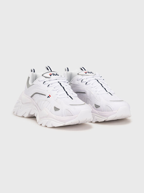 ELECTROVE white sports shoes - 2