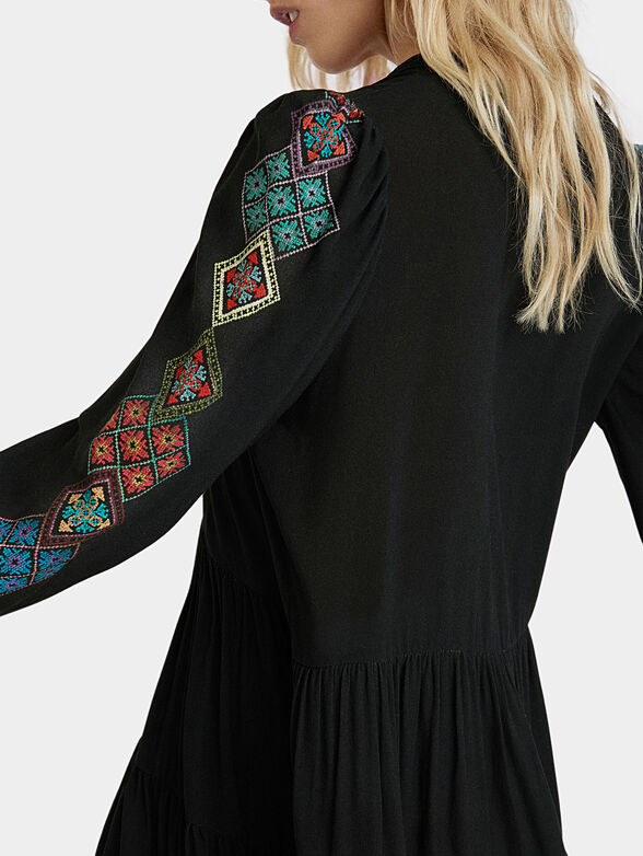 CALENDULA dress with ethnic embroideries - 5