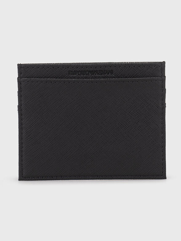 Contrast-logo card holder  - 2