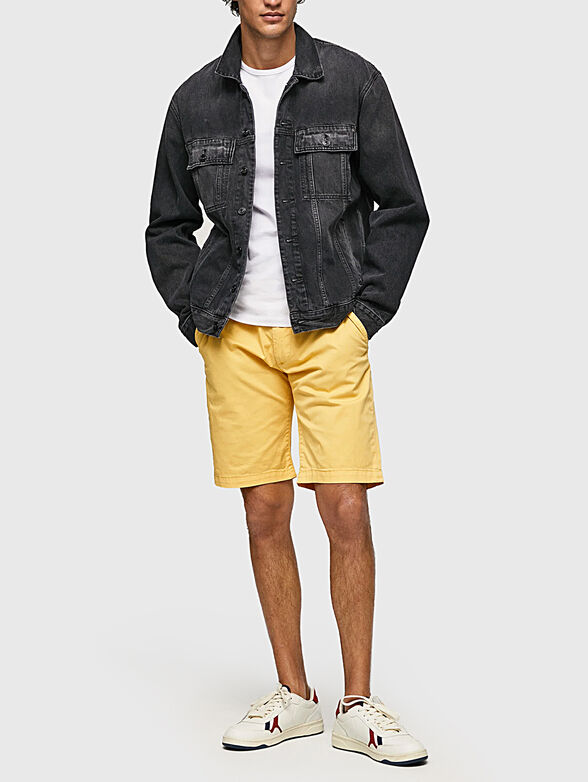 MC QUEEN beige shorts - 4