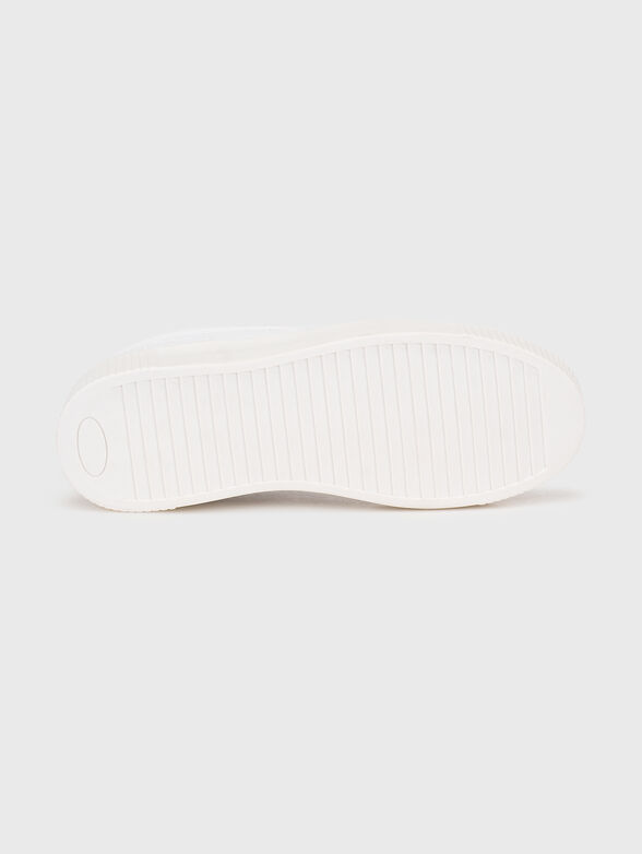 AMBER P white sneakers - 5