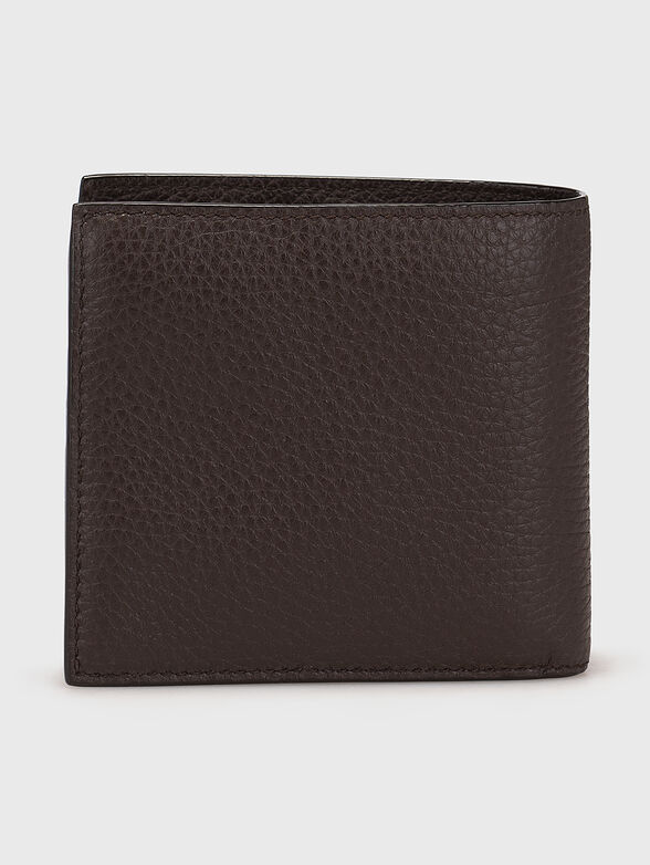 SCRASAI.CV brown leather wallet  - 2