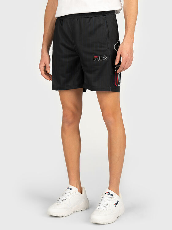 Pantaloni cu imprimeu logo JANI - 1