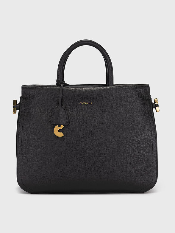 Leather bag in black - 1