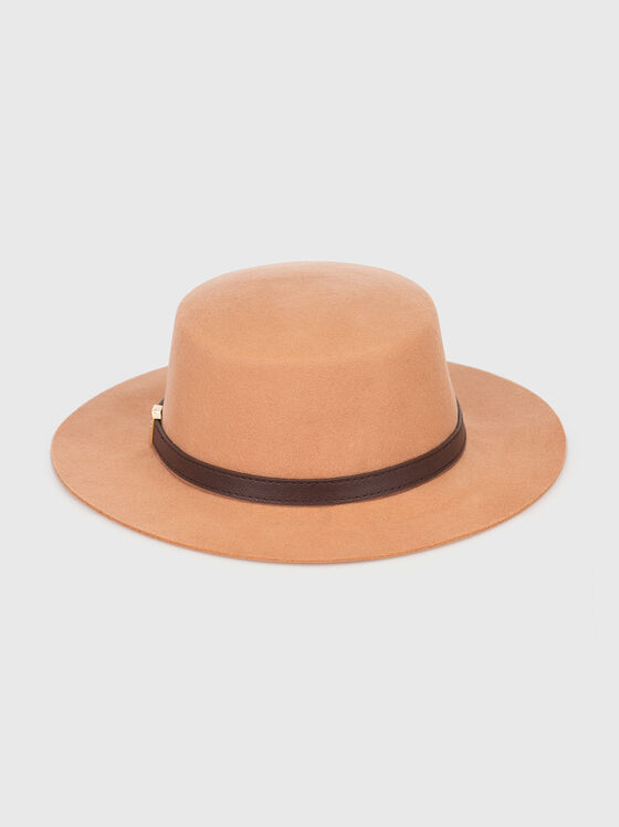 Pălărie Fedora cu accent logo - 1