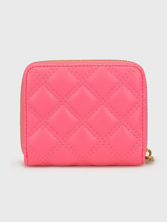 GIULLY wallet with quilted effect in beige color - 2