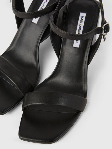 ASTRA NOVA leather heeled sandals - 4