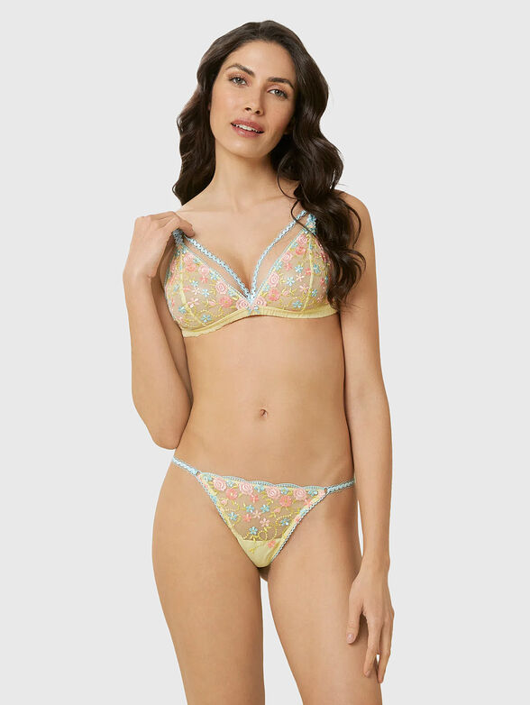 FLORET bra with triangle cups - 2