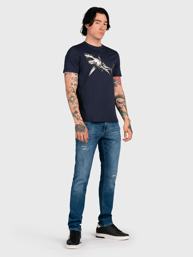GEEZER blue slim jeans - 5