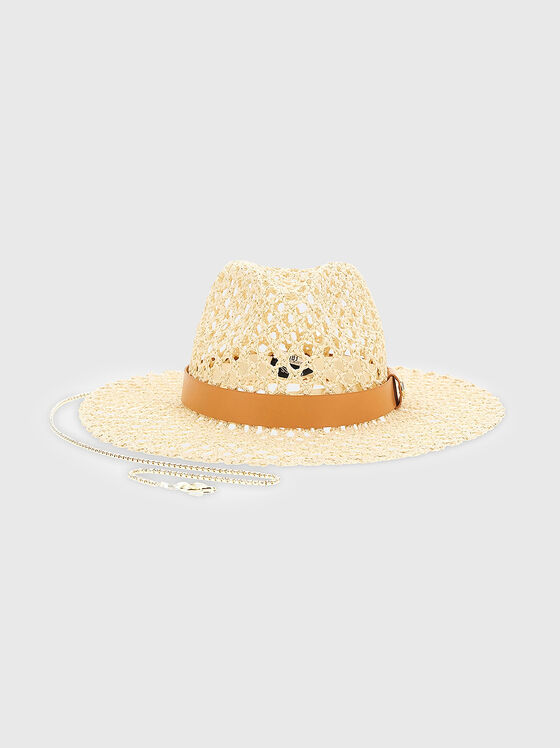 Pălărie de paie Fedora - 1
