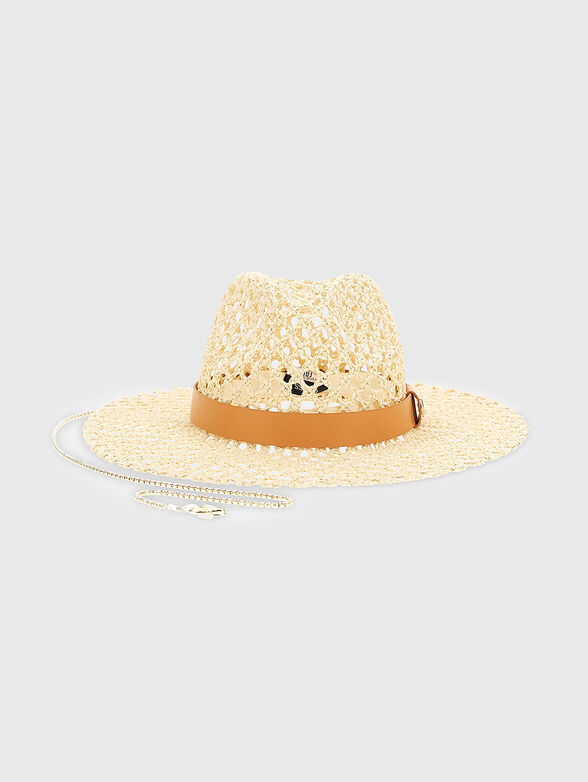 Fedora straw hat - 1