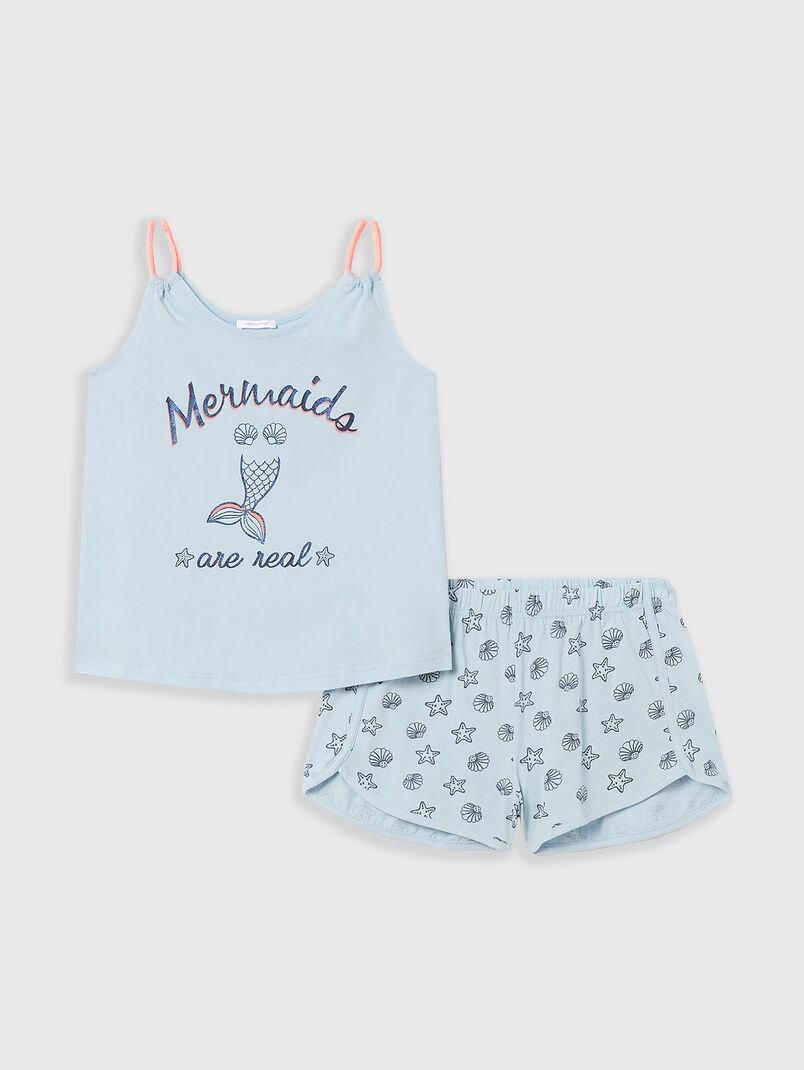 MERMAIDS two-piece pyjamas with nautical details - 3