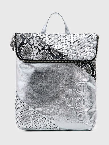 DELTA silver-colored backpack - 5