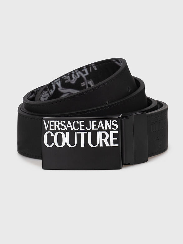 Reversible belt with logo buckle - 1
