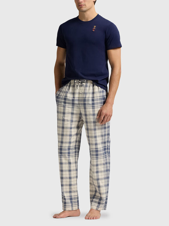 Pijama din două piese cu broderie POLO BEAR - 1