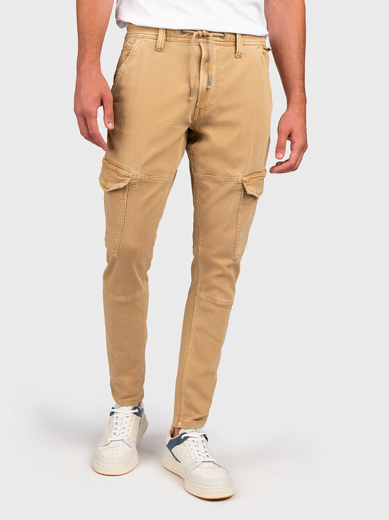 JARED black cargo pants - 1
