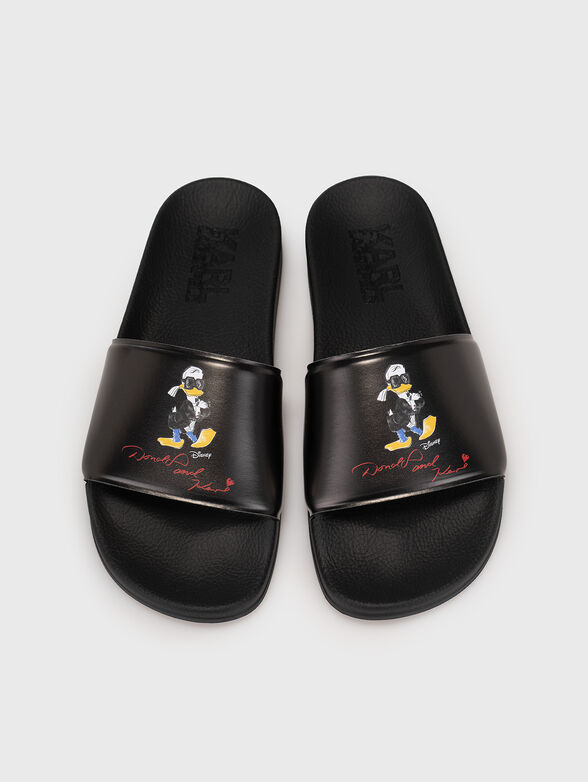 KONDO KL x DD black slippers - 6