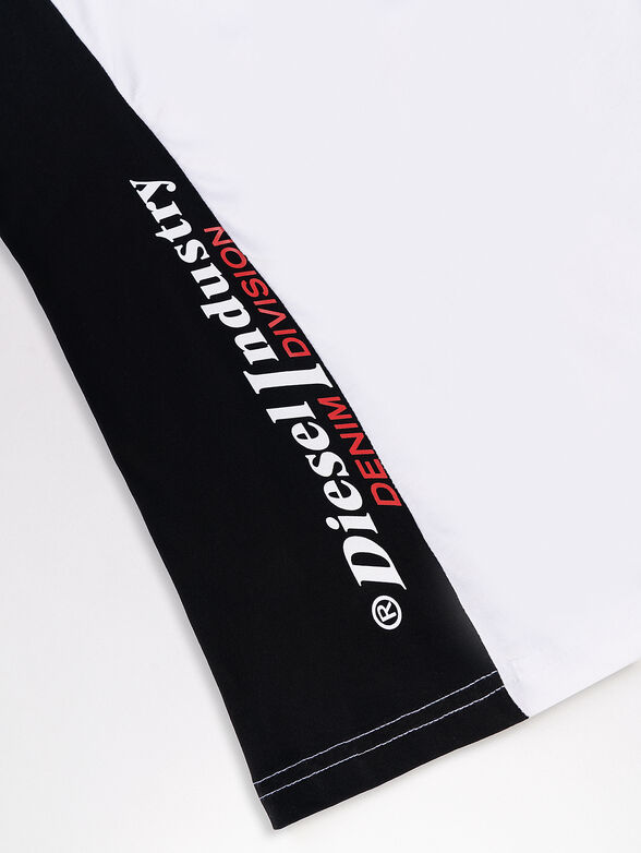 Sleeveless dress with logo detail - 4