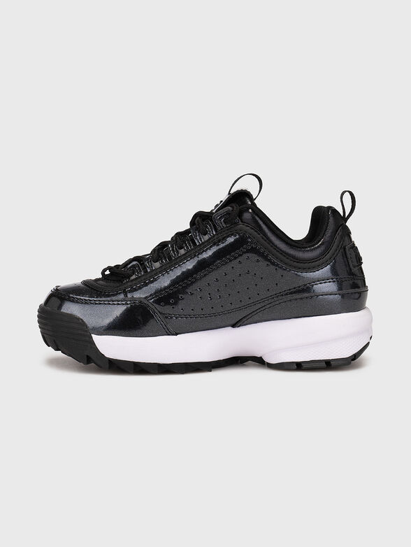 DISRUPTOR F black sneakers with logo detail - 4