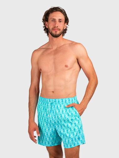 Beach shorts with starfish  - 5