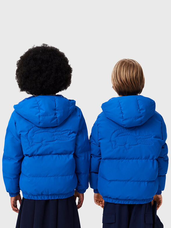 Blue jacket with hood - 3