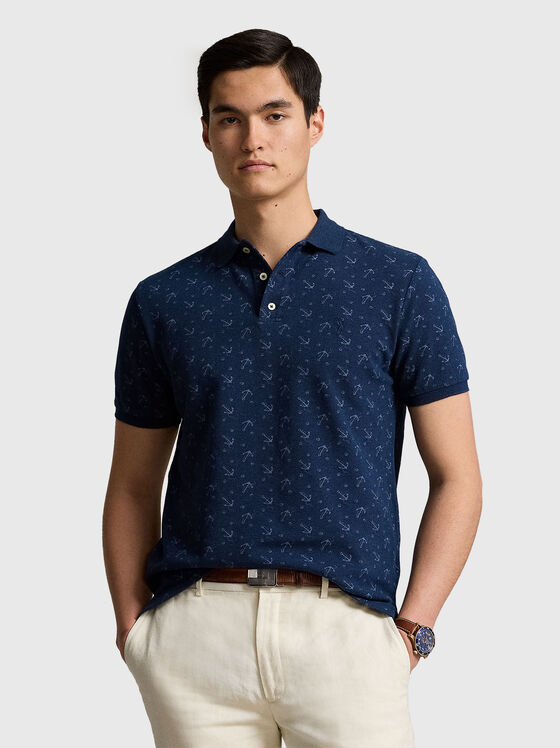 Tricou polo cu imprimeu - 1