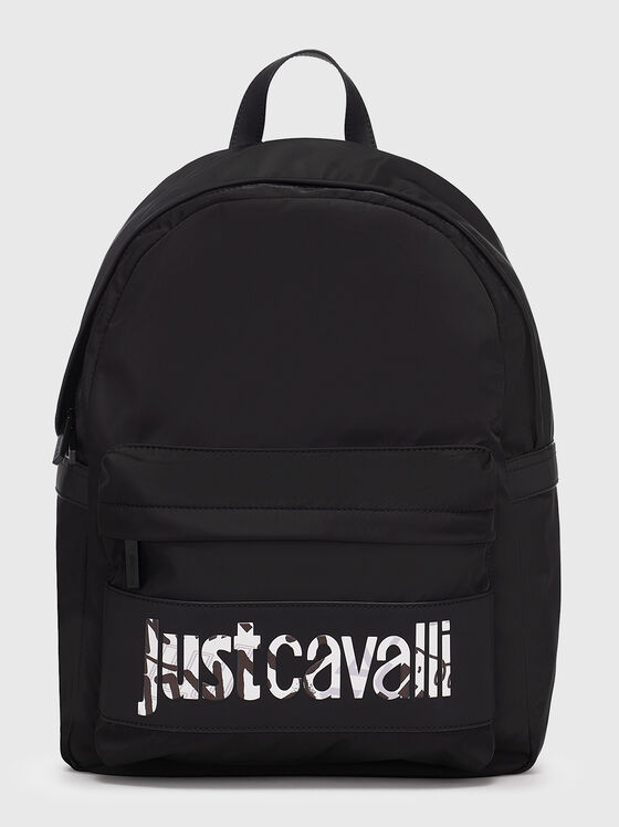 Backpack with contrasting logo accent - 1
