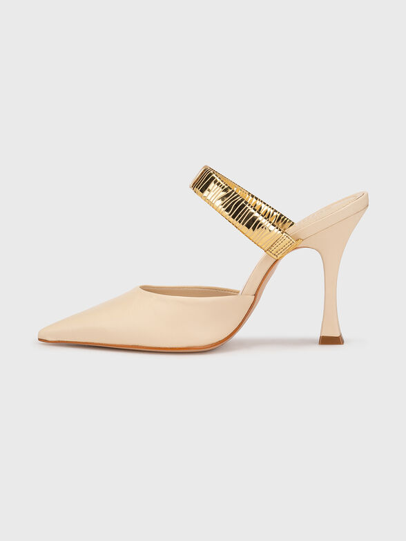 Pointed heeled sandals - 4