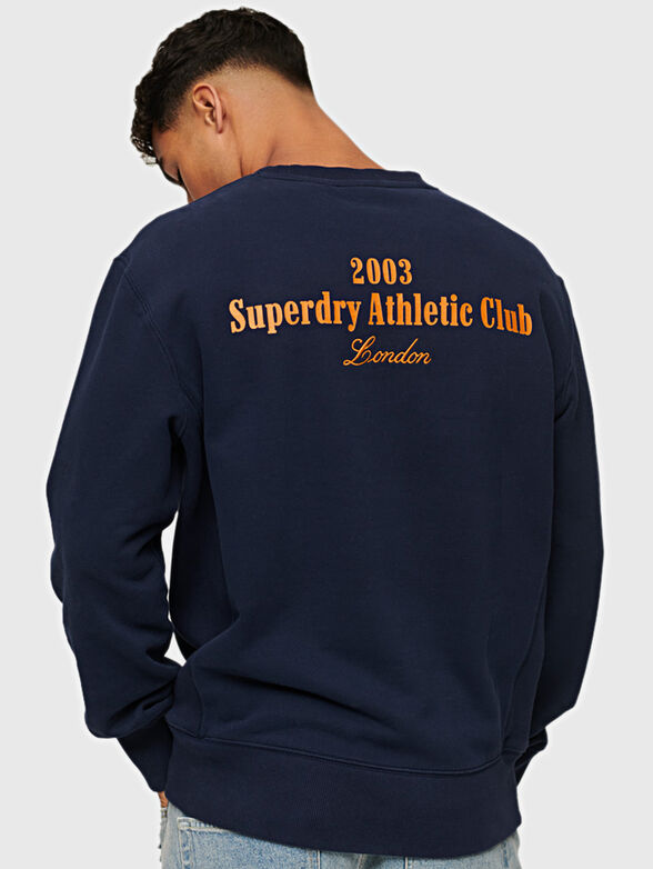 ATHLETIC CLUB blue sweatshirt  - 2