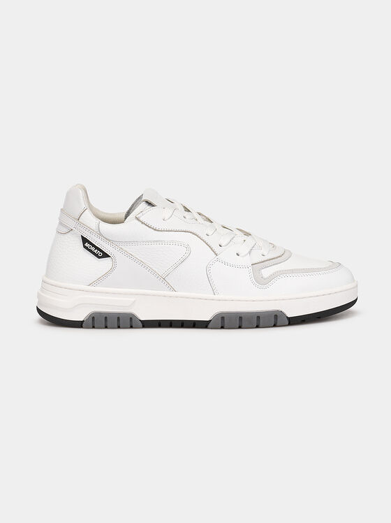 KENDALL leather sports shoes - 1