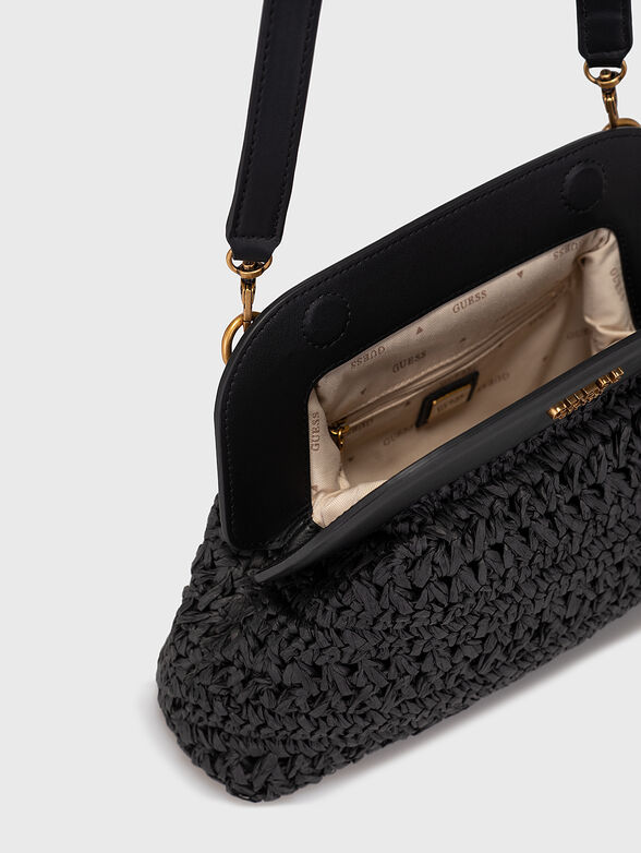 LIGURIA clutch in black color - 4