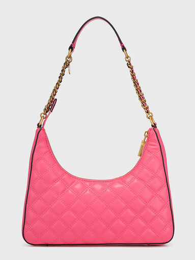 GUILLY bag with quilted effect in beige colour - 3