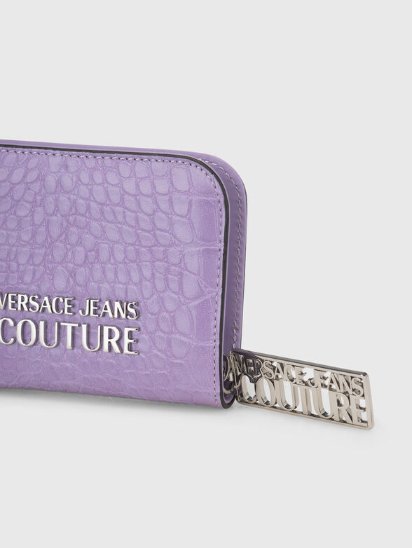 Wallet with croco texture  - 4