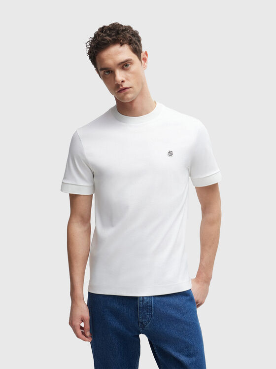 Tricou din bumbac C-TAUT 01 alb - 1