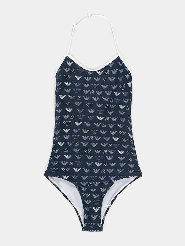Swimsuit with halter neckline - 1