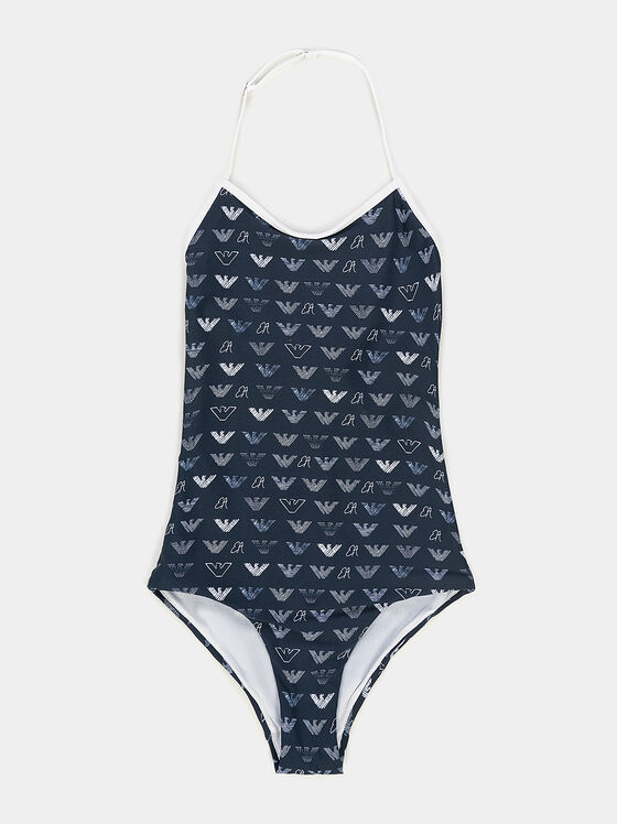 Swimsuit with halter neckline - 1