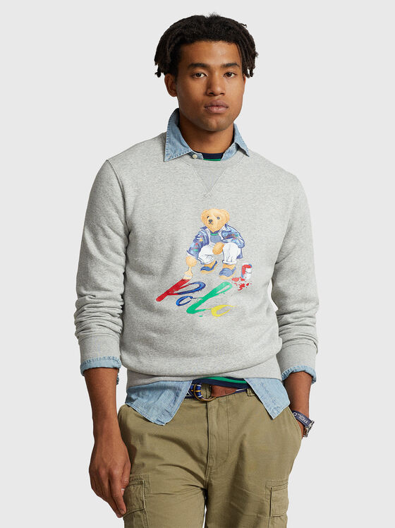 Sweatshirt with Polo Bear motif - 1