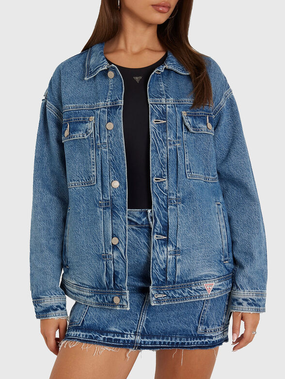 PARISIENNE denim jacket - 4