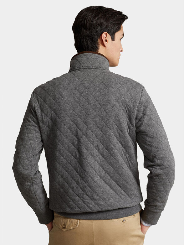 Sweater with quilted effect - 2