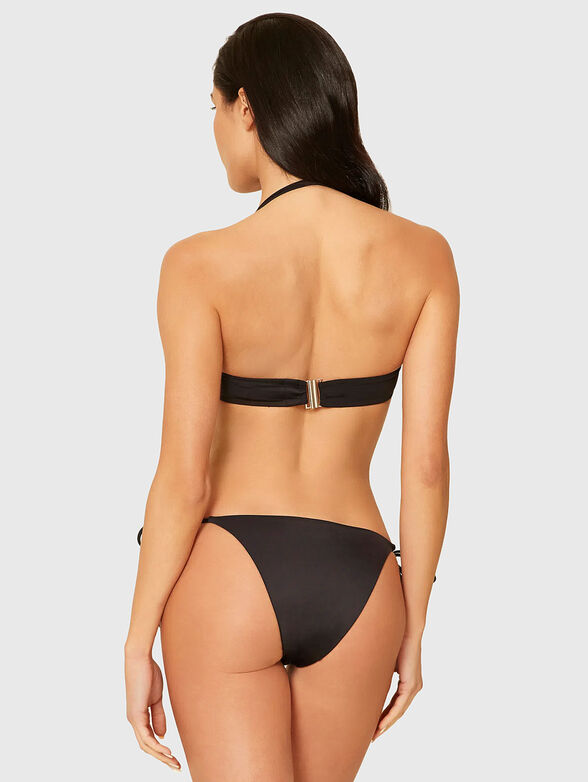 ESSENTIALS swimsuit top with metal detail - 3