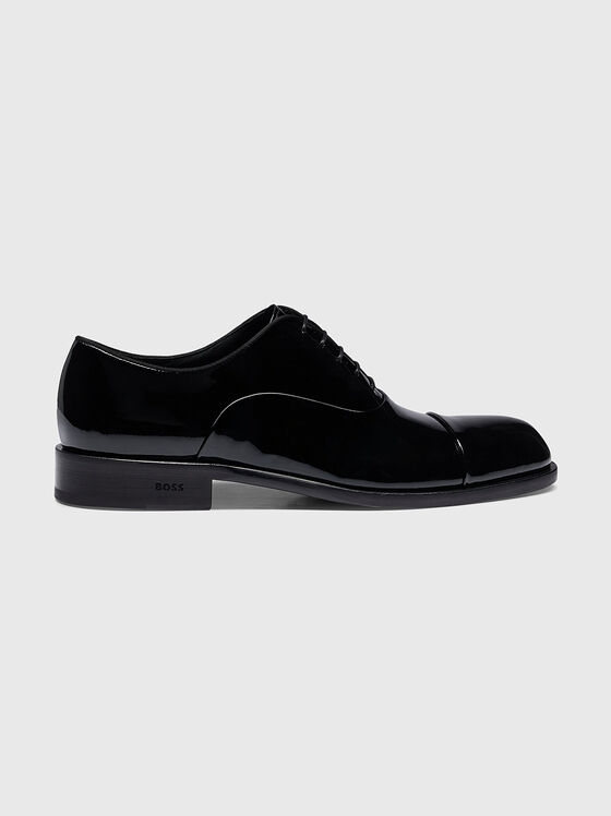 Black oxford shoes - 1