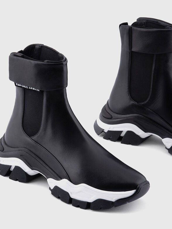 Leather boots - 4