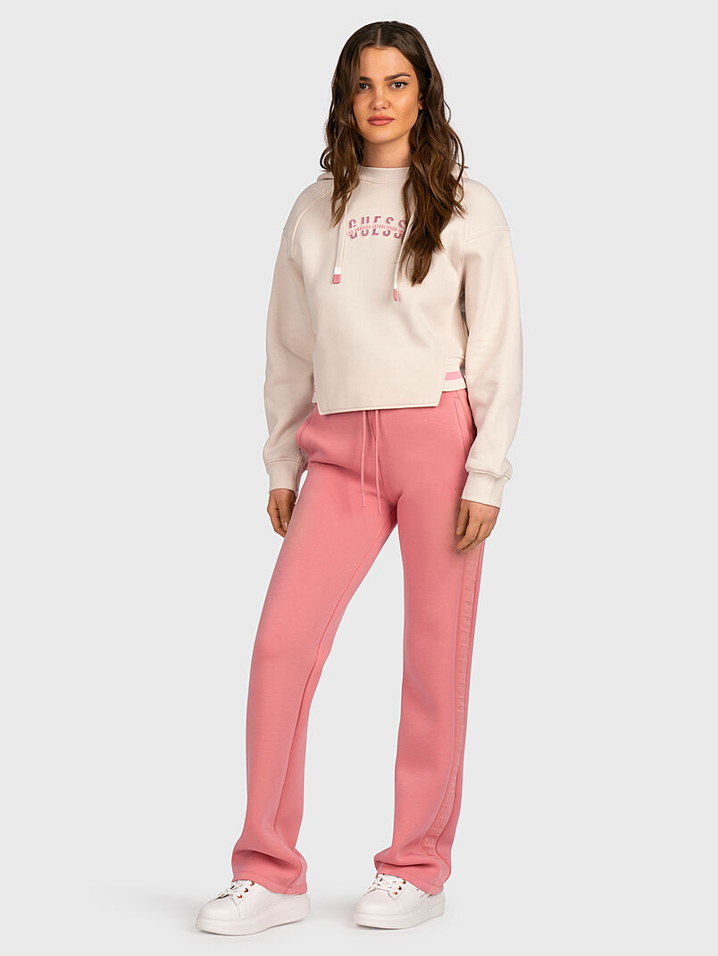 BRENDA sports trousers in coral color - 3