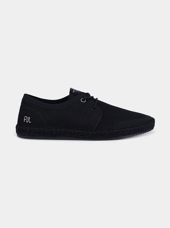 Espadrile negre TOURIST SAILOR - 1