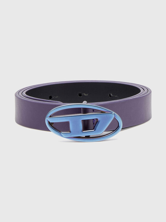 Curea din piele B-1DR 20 cu logo oval - 1