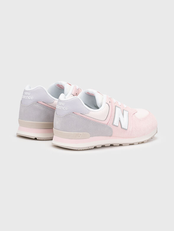 574 sports shoes with logo accent - 3