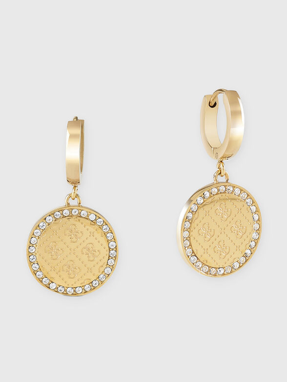 ROUND HARMONY earrings with 4G logo - 1
