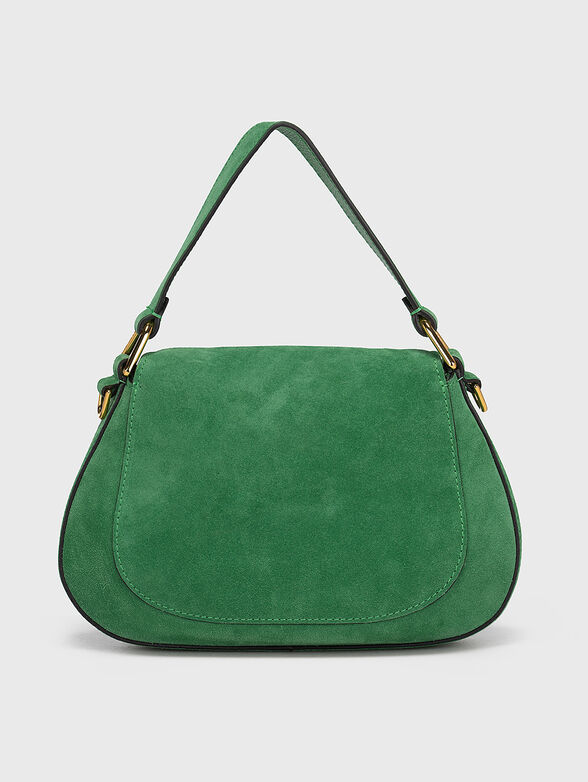 Green suede hobo bag - 3
