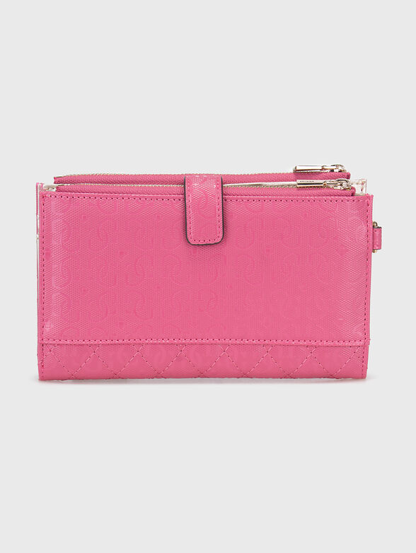 YARMILLA quilted wallet in black color - 2