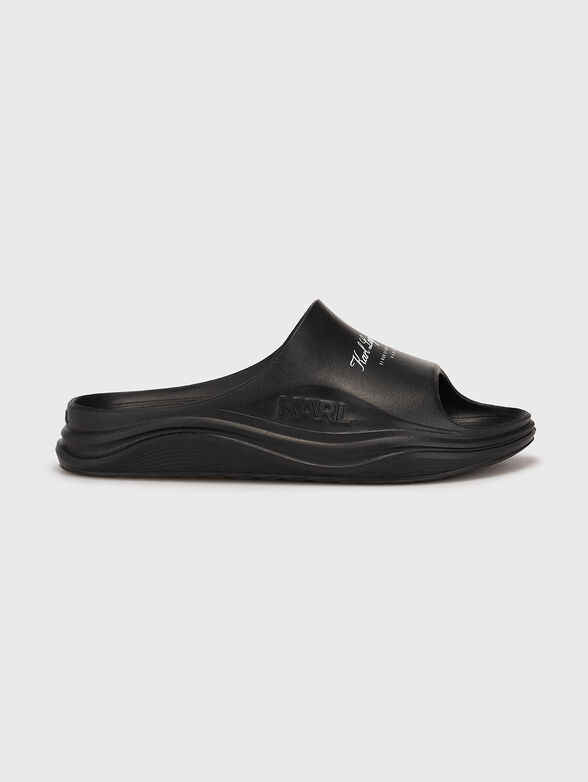 SKOONA black beach shoes - 1